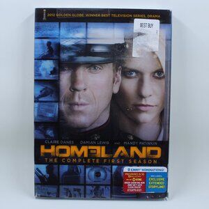 Homeland The Complete First Season 4 DVD Set In Sealed Unopened Package